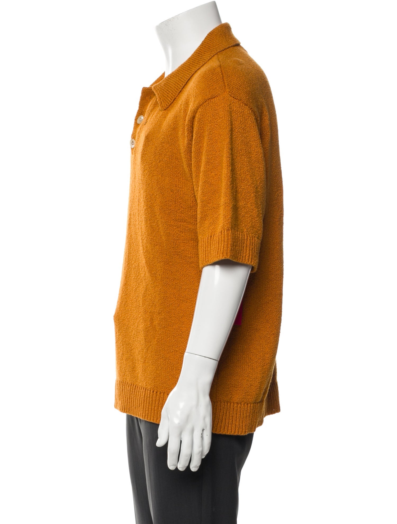 The Elder Statesman Collar Short Sleeve Polo Shirt w/ Tags